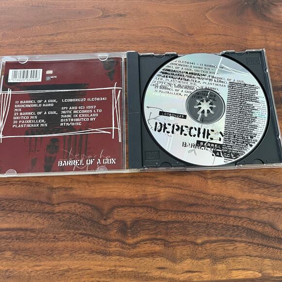 Depeche Mode Barrel Of A Gun 2 UK Import CD Mute LCDBONG25 - Picture 4 of 8